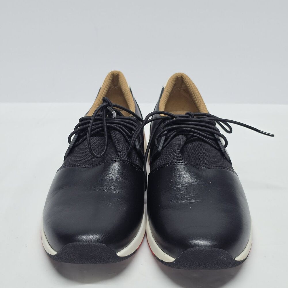 Vionic Carmen Leather Black Sneakers Womens 6.5M Comfort Orthopedic - Picture 2 of 8